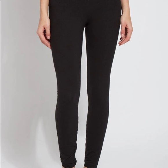 Lysse Flattering Cotton Leggings NWT Black Ankle - Picture 2 of 8